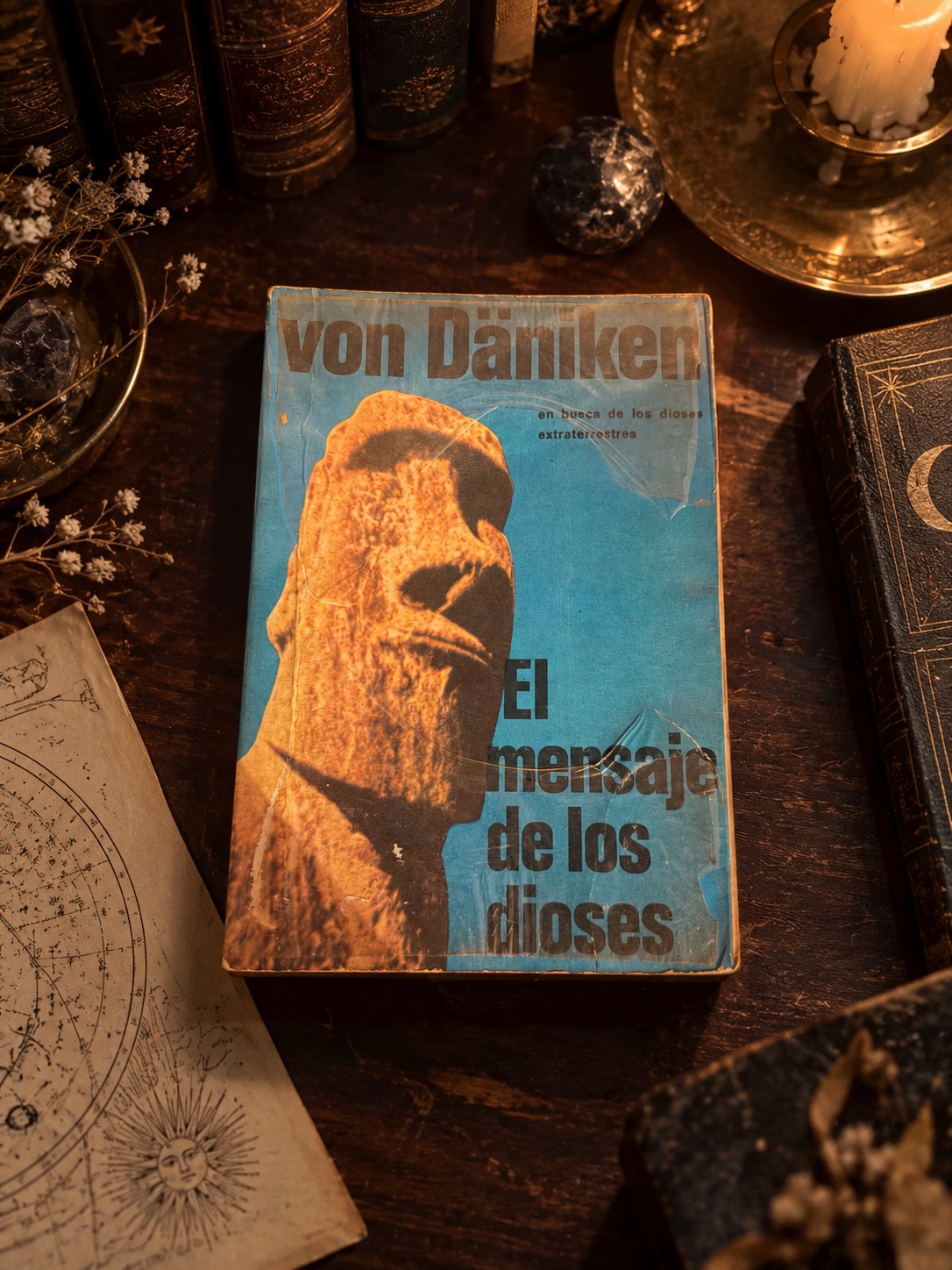 Tapa de El mensaje de los dioses, de Erich von Däniken